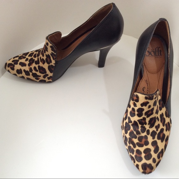Söfft Adena leather and cowhide heels - Picture 2 of 11
